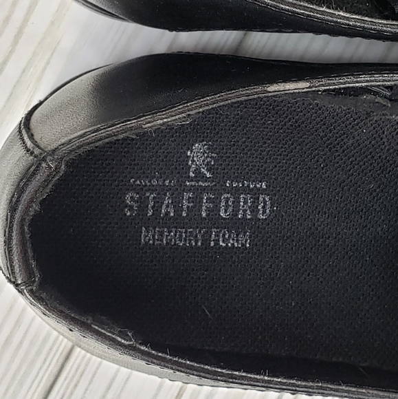 Stafford Dash Jr. Black Loafers size 4 (sh) - Picture 6 of 9